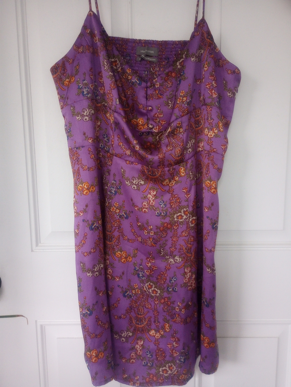 Urban Outfitters Purple Floral Slip Dress